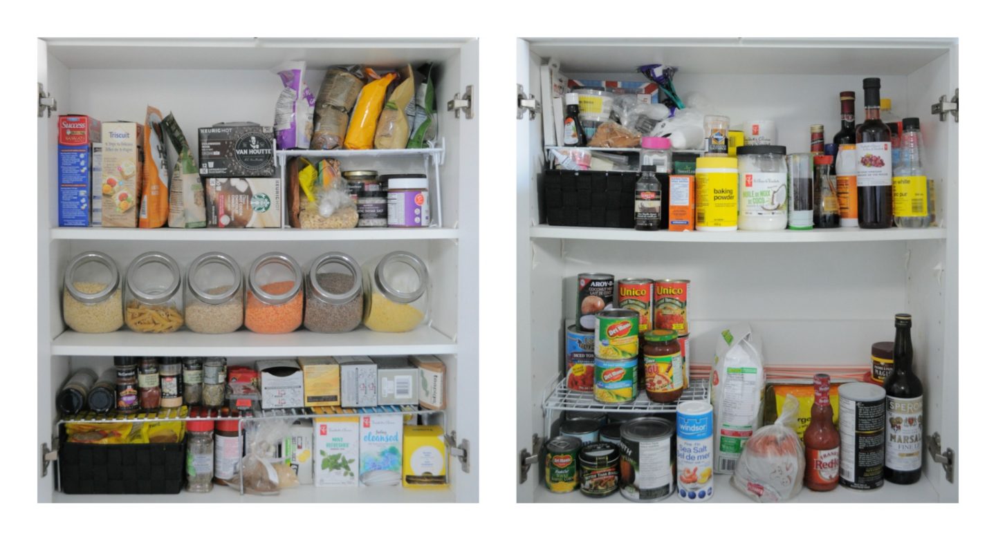 Dollar Store Pantry Makeover