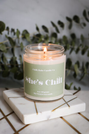 She’s Chill  candle
