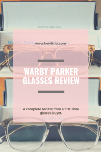 WARBY PARKER REVIEW