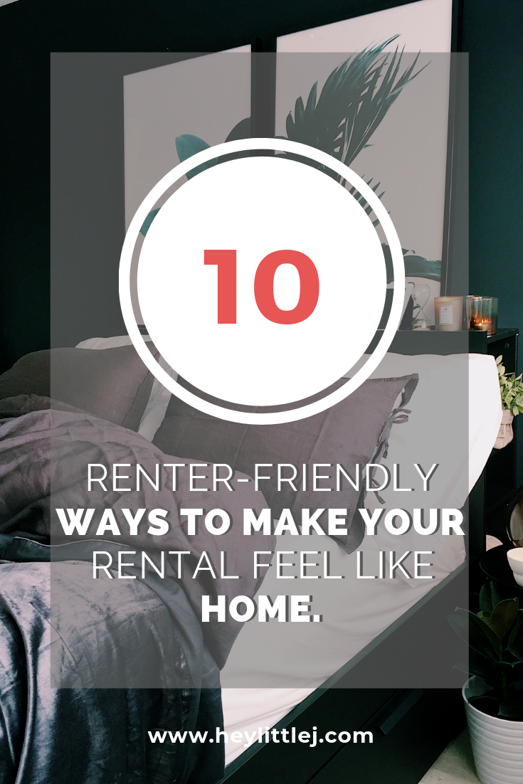 Make a rental feel like home
