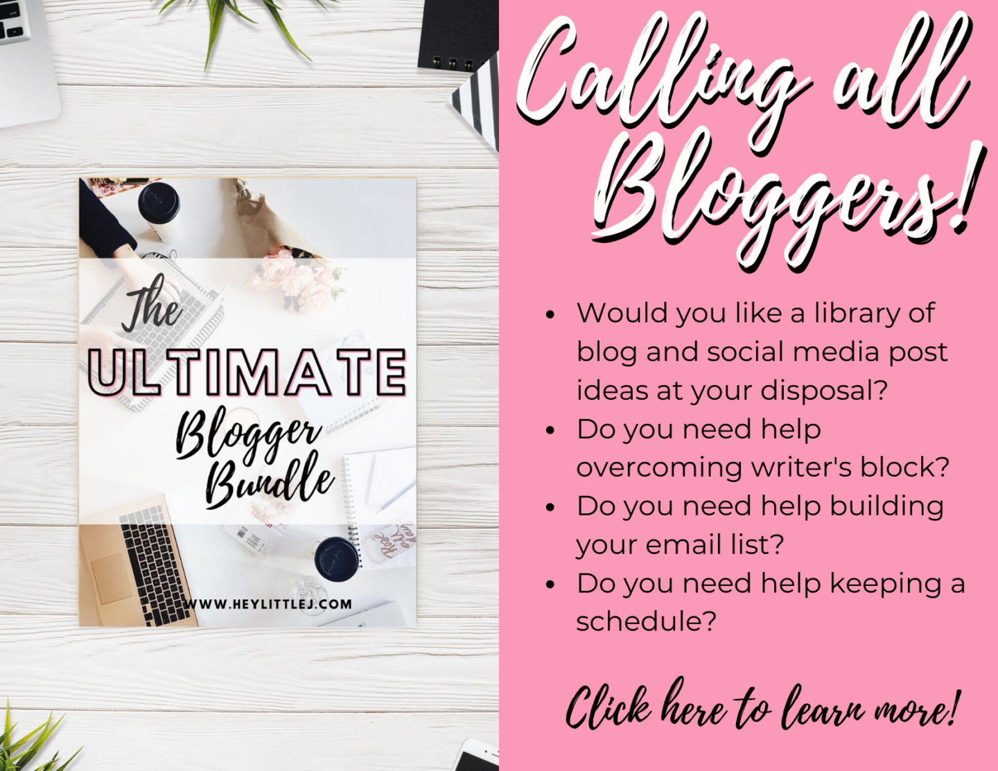The ultimate blogger bundle!