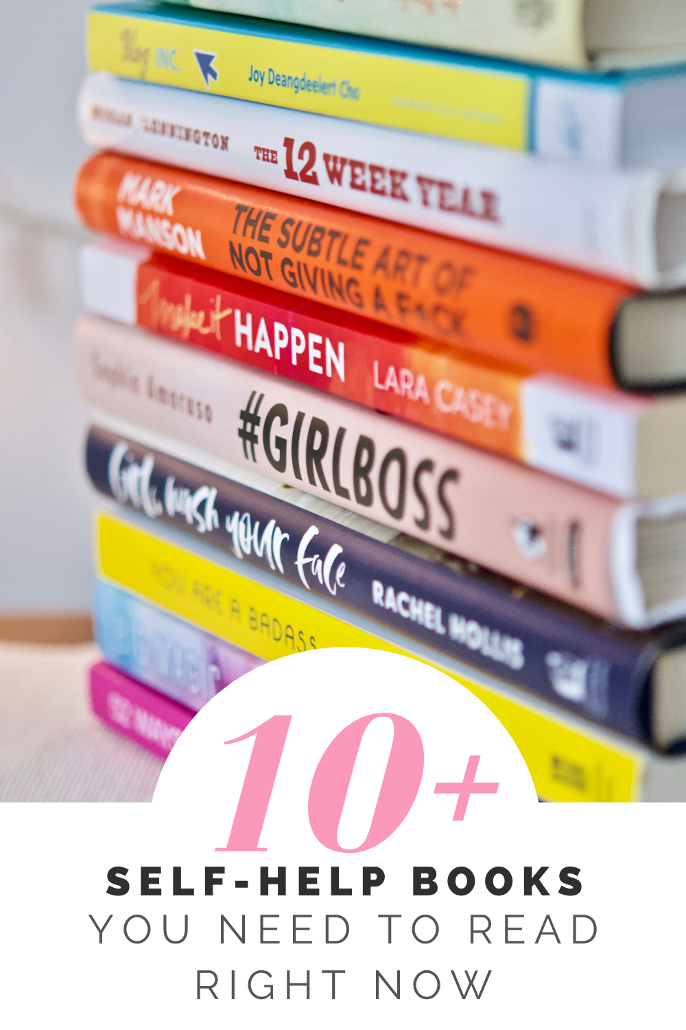 10+ Self-Help Books You Need To Read - HEY LITTLE J