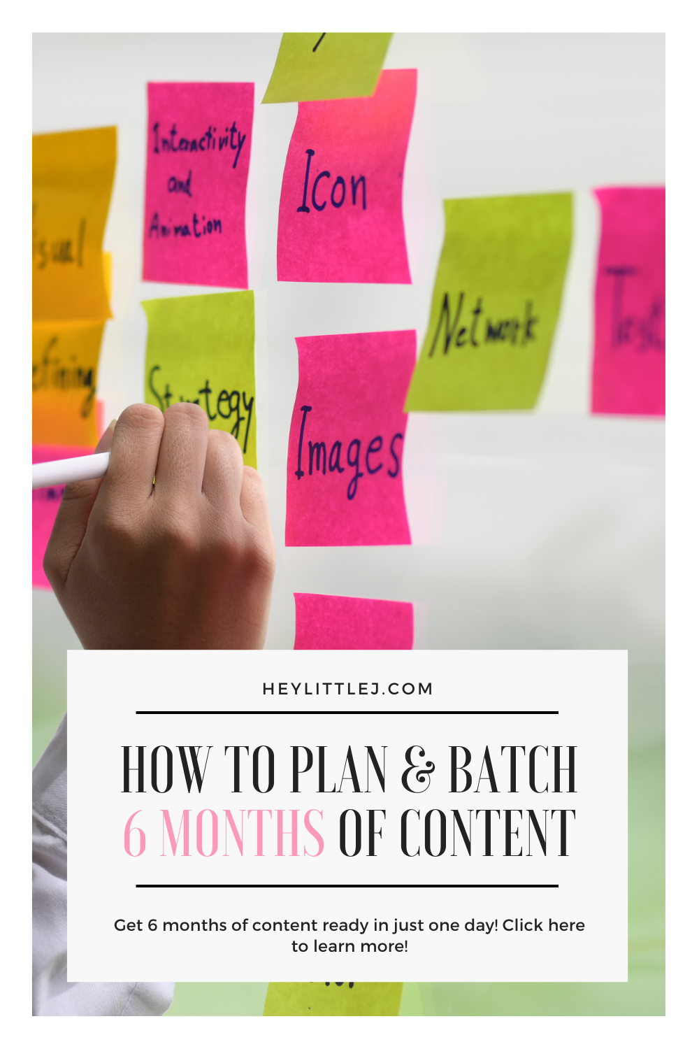 batching content pin