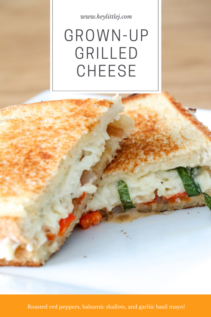 The Best Grown-up Grilled Cheese - HEY LITTLE J