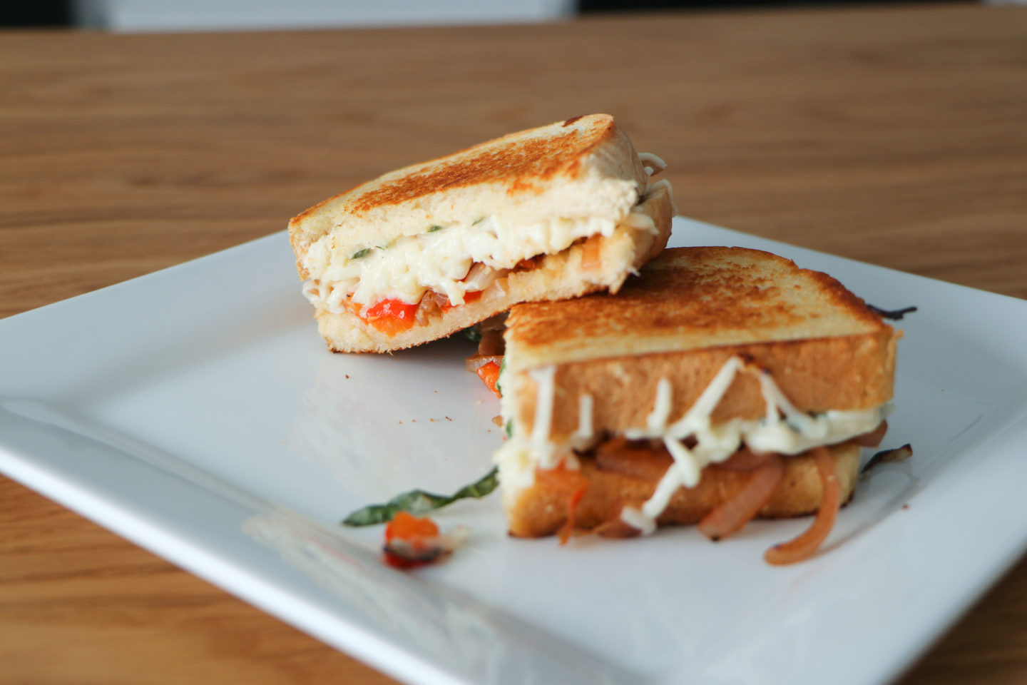 Grown-up grilled cheese